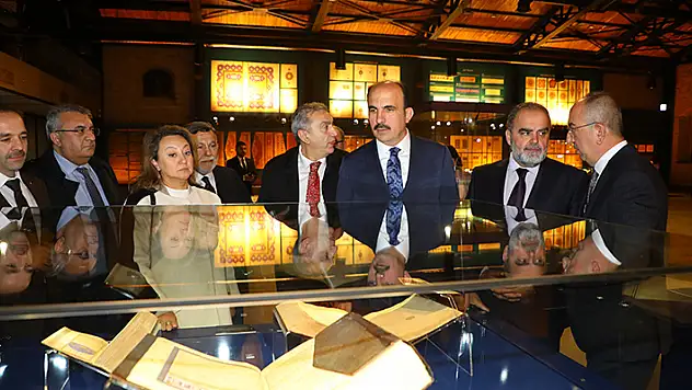 Kültür ve Turizm Bakan Yardımcısı Yavuz, Konya'da sergi ziyaretinde bulundu
