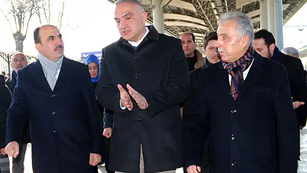 Kültür ve Turizm Bakanı Mehmet Nuri Ersoy Konya'da