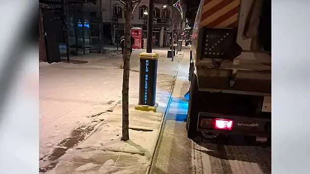 Kulu Belediyesi ekipleri iş başında