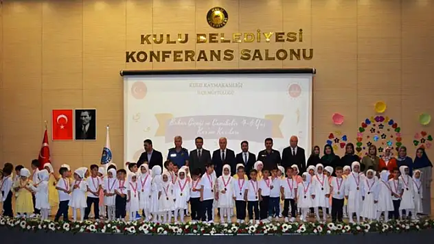 Kulu'da 4-6 yaş Kur'an Kursları yıl sonu etkinliği düzenlendi

