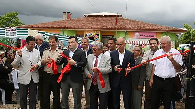 Kulu'da Anaokulu'nda Trafik Eğitim Alanı Açıldı