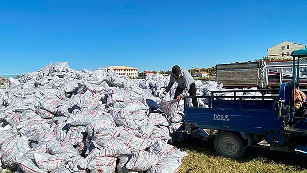 Kulu'da bin 500 aileye kömür dağıtıldı
