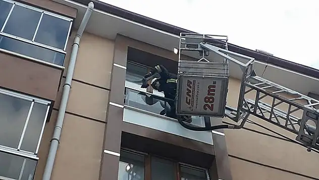 Kulu'da cama sıkışan güvercin kurtarıldı