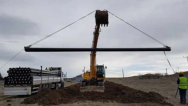 Kulu'da doğalgaz çalışmaları