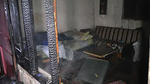 Kulu'da ev yangını 