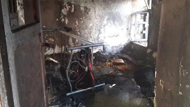 Kulu'da ev yangını