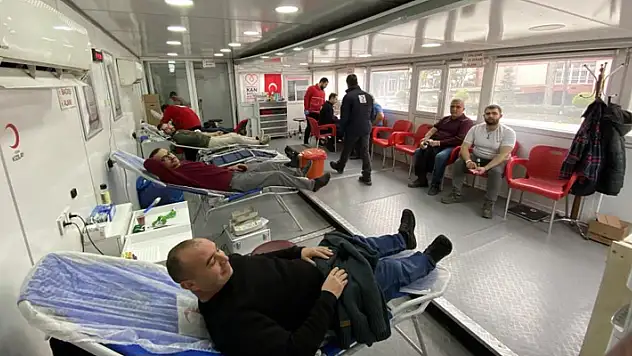 Kulu'da kan bağışı kampanyası
