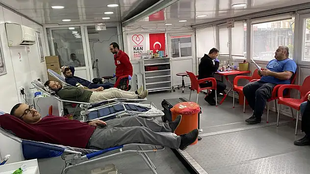 Kulu'da kan bağışı kampanyası
