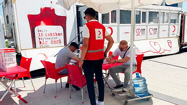Kulu'da kan bağışı kampanyası
