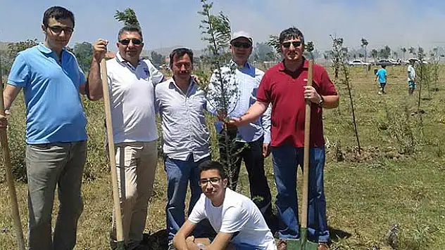 Kulu'da Motosiklet Kazasında Ölenler İçin Fidan Dikildi