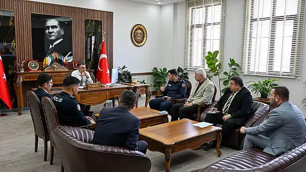 Kulu'da okulların güvenliği konuşuldu