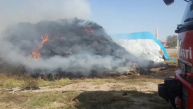 Kulu'da Saman Yangını
