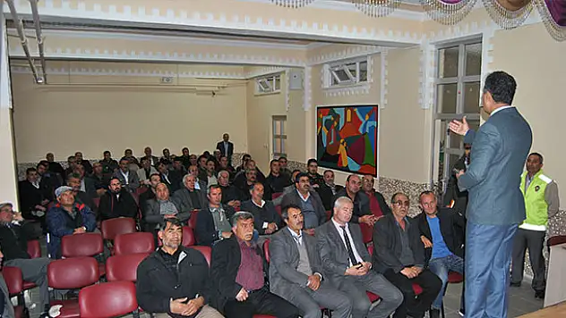 Kulu'da servis sürücüleri bilgilendirildi