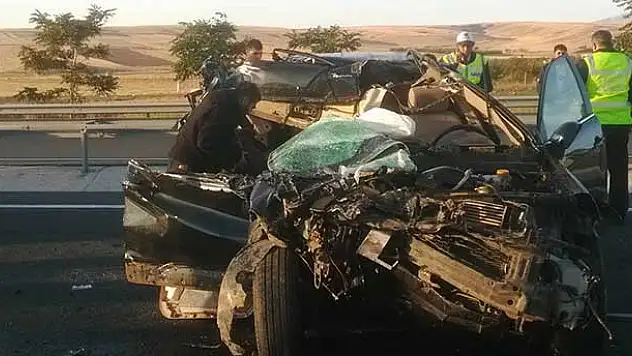 Kulu'da trafik kazası: 1 ölü, 1 yaralı