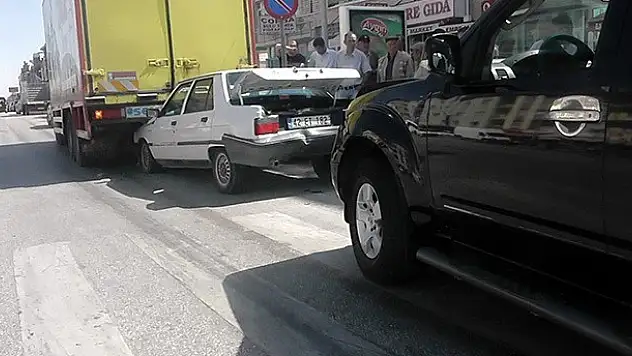 Kulu'da Trafik Kazası : 1 Yaralı