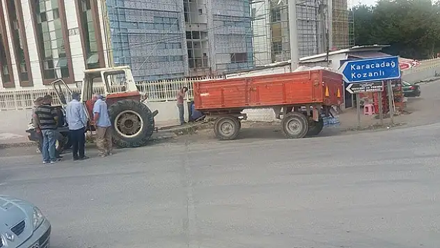 Kulu'da trafik kazası: 1 yaralı