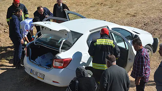 Kulu'da trafik kazası: 3 yaralı
