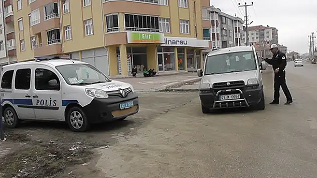 Kulu'da trafik uygulamaları devam ediyor