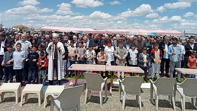 Kulu'da yağmur ve şükür duası yapıldı
