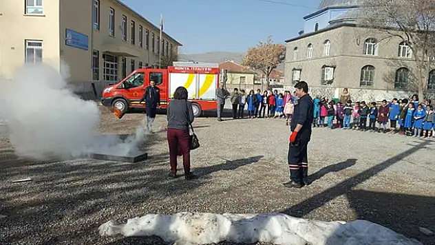 Kulu'da yangına müdahale ve kurtarma tatbikatı yapıldı