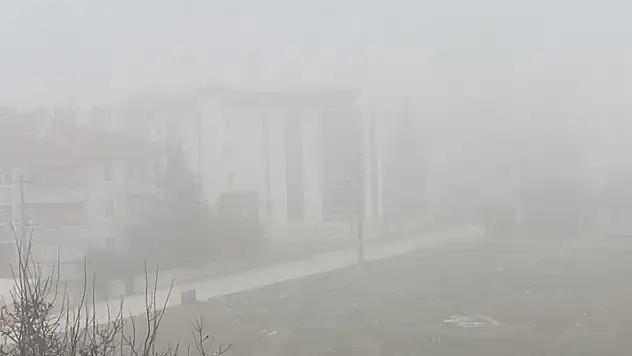Kulu'da yoğun sis etkili oldu