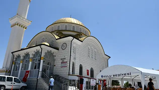 Kulu'da Yunus Emre Camisi açıldı
