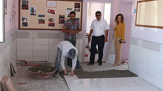 Kulu'daki okullar yeni yıla hazırlanıyor