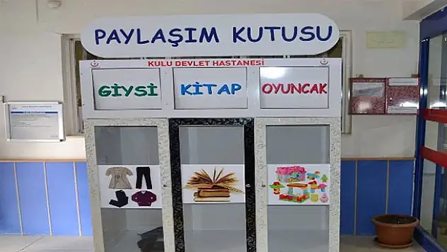 Kulu Devlet Hastanesi'nde Toplanan Giysiler Suriyelilere Dağıtıldı