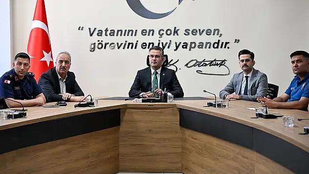 Kulu Kaymakamlığında önemli toplantılar