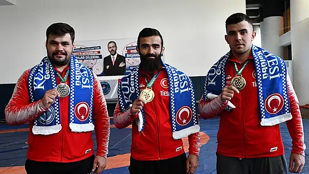 Kulu'nun 'özel milli güreşçileri' başarılarıyla seslerini dünyaya duyurdu
