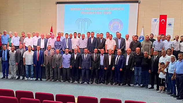 Kulu ve Haymana kardeş şehir oldu
