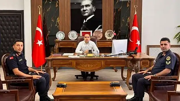 Kulu'ya atanan ilçe jandarma komutanı göreve başladı
