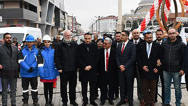Kulu'ya doğalgaz verildi