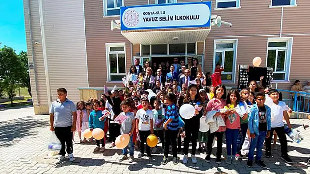 Kulu'da 7 bin 586 öğrenci karne sevinci yaşadı
