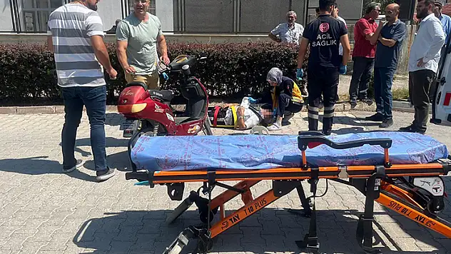 Kulu'da elektrikli bisiklet ile otomobil çarpıştı: 1 yaralı