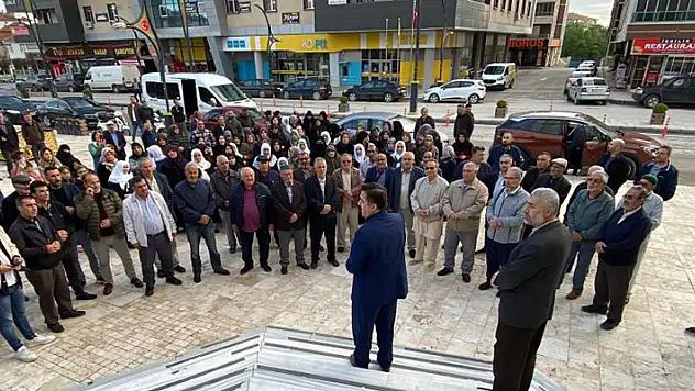 Kulu'da hacı adayları dualarla uğurlandı
