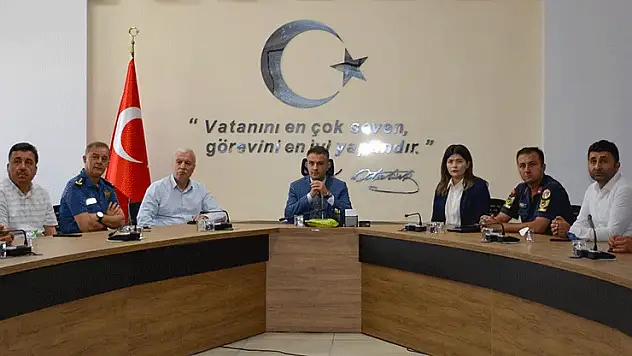 Kulu'da madde bağımlılığı ve kadına şiddetle mücadele koordinasyon toplantısı