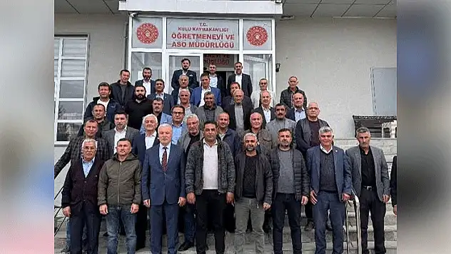 Kulu'da muhtarlar bir araya geldi