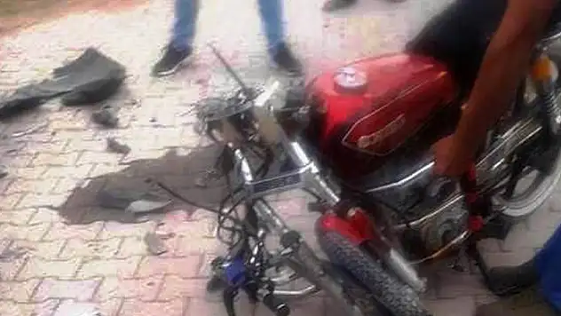 Kulu'da otomobil ile motosiklet çarpıştı: 1 yaralı
