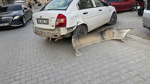 Kulu'da otomobille çarpışan motosikletli yaralandı