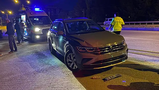 Kulu'da otomobiller çarpıştı: 1 yaralı
