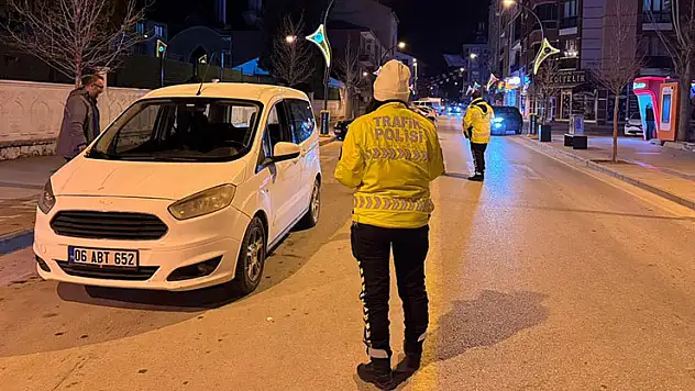 Kulu'da trafik denetimleri