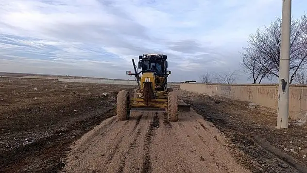 Kulu'da yol bakım çalışmalarından taviz verilmiyor