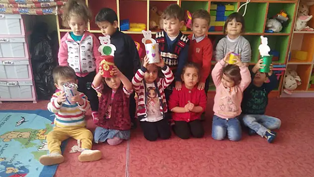 Kululu minik öğrencilerden Halepli çocuklara yardım