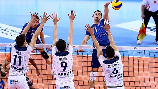 Kupa Voley maçları başlıyor 