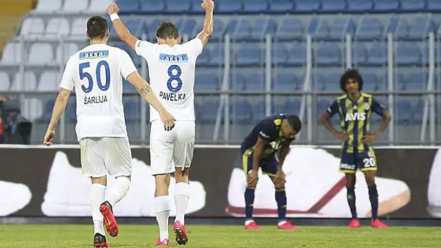 Kupadan elenen Fenerbahçe ligde de kayıp!