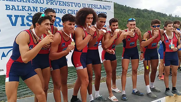 Kürek Milli Takımı Balkan şampiyonu