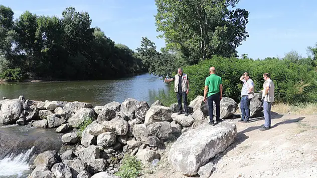 Kuruma noktasına gelen Tunca Nehri'nden 'kesintili sulama' yapılacak
