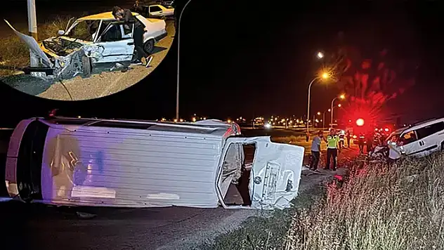 Kütahya'da zincirleme kaza: 1 ölü, 8 yaralı

