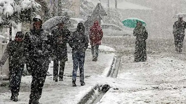 Kuvvetli rüzgar ve kar yağışı !